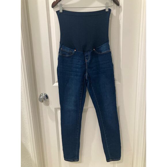 9th & Main Maternity Blue Skinny Jeans Size Medium - Picture 7 of 8